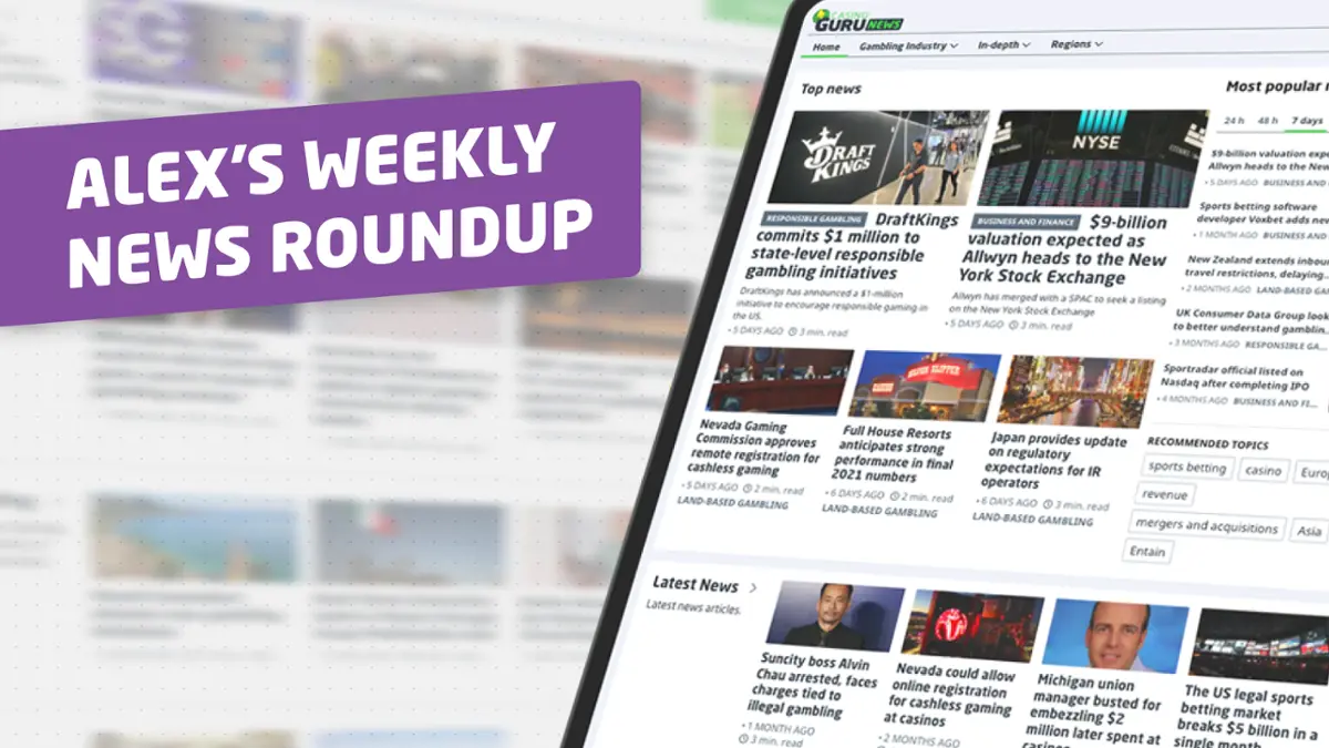 Alex's Weekly Roundup